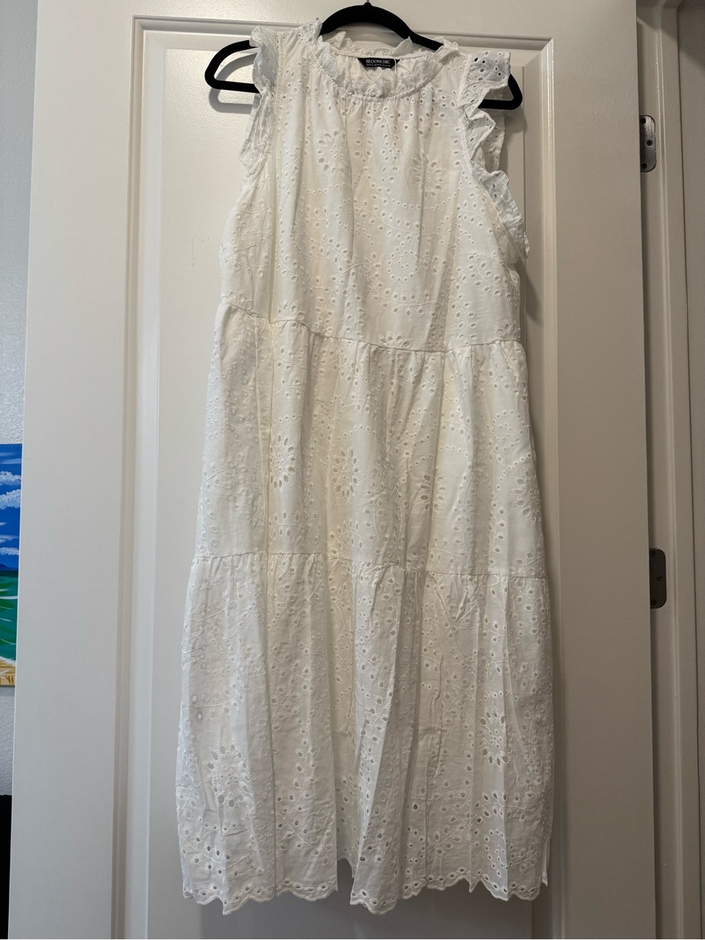 NWT Bloomchic White Eyelet Dress Size 1x (14-16)